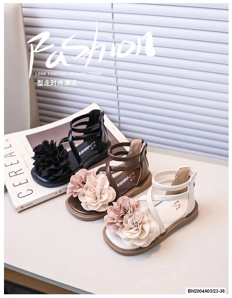 SANDAL CHIẾN BINH GẮN HOA
