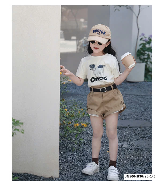 SÉT ÁO THUN CÚN MIX SHORT NÂU