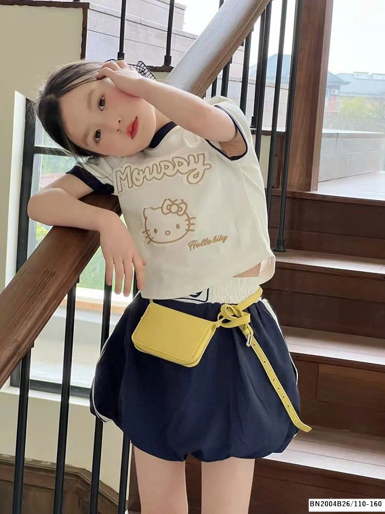 SÉT KITTY XANH THAN