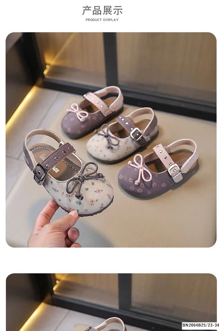 GIÀY BÚP BÊ HOA BÉ GÁI