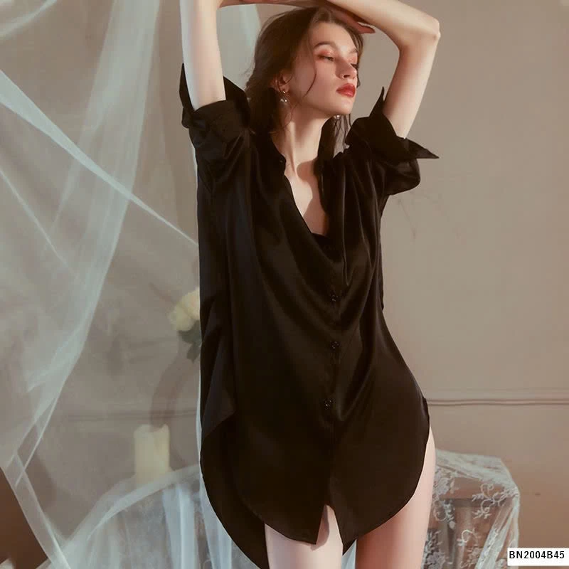 BỘ SƠ MI NGỦ DÁNG RỘNG