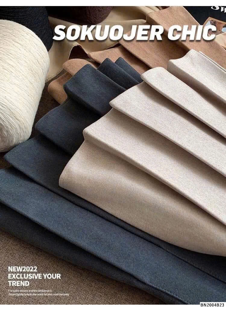 CHÂN VÁY XẾP LY QC