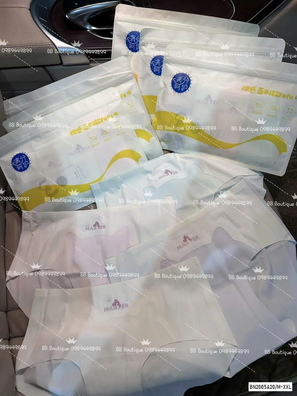 SÉT 4 QUẦN CHIP TAM GIÁC KHÁNG KHUẨN