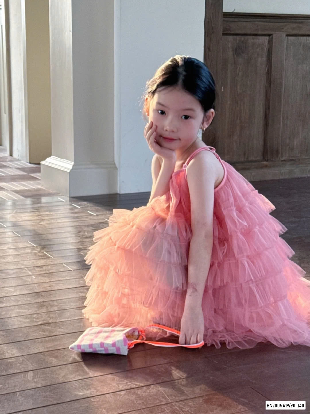 ĐẦM TUTU 2 DÂY MIX JEANS SUÔNG