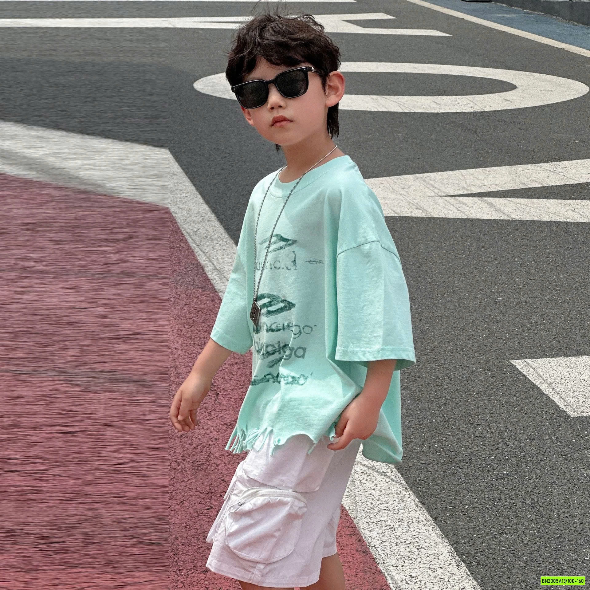 SHORT TÚI HỘP HY25233 KHÓA KÉO