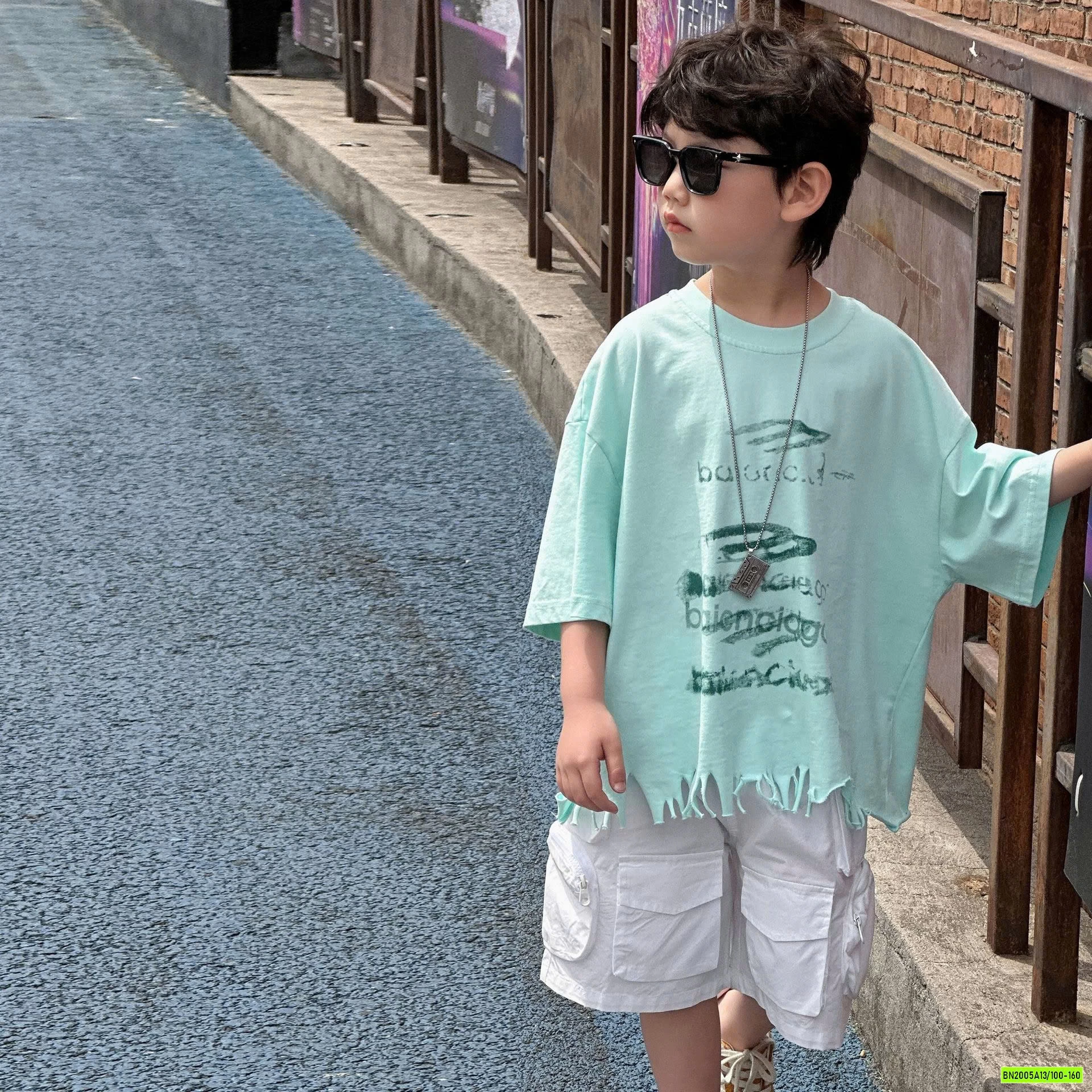 SHORT TÚI HỘP HY25233 KHÓA KÉO