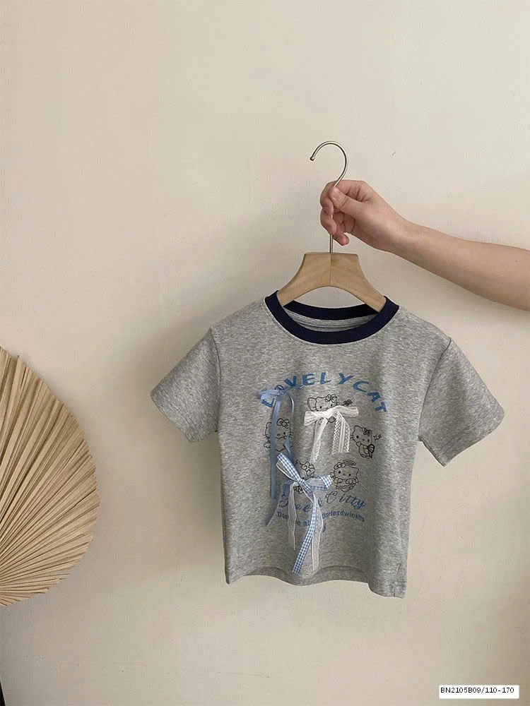 SÉT ÁO THUN NƠ MIX QUẦN SUÔNG CARO