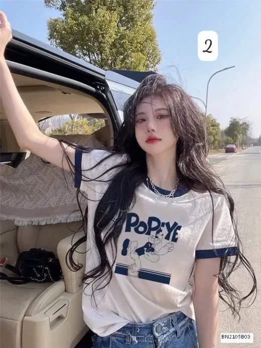 ÁO PHÔNG TRẮNG PHỐI VIỀN QC