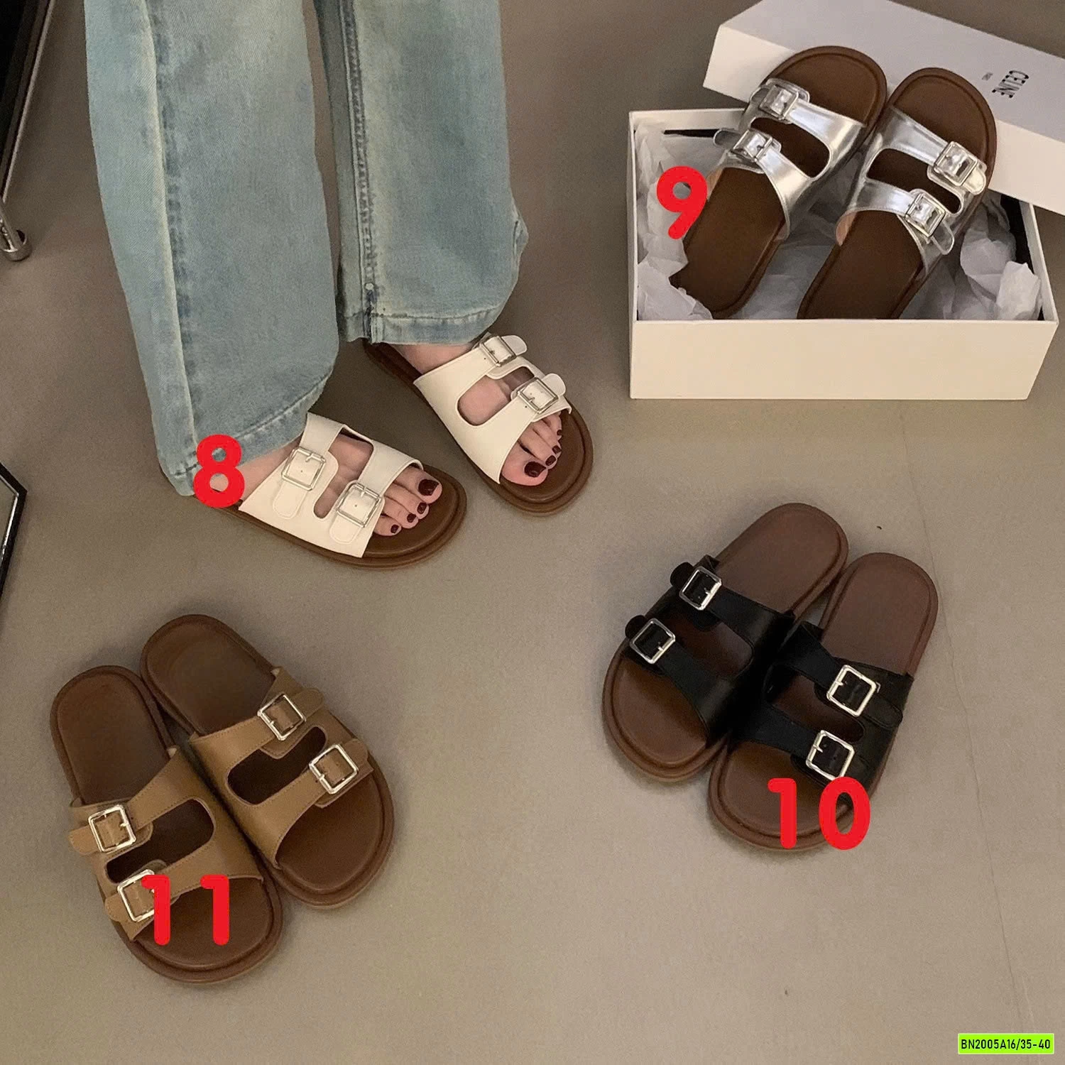 XÉP LÊ/XỎ NGÓN ĐẾ BỆT KOREA