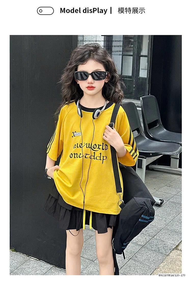 SET ÁO PHÔNG VÀNG MIX CV TẦNG JUZITIGE BG