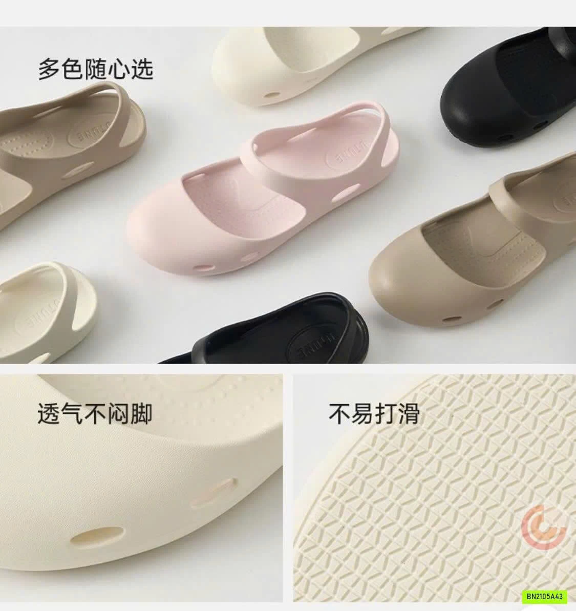 SANDAL NHỰA ĐI MƯA UTUNE