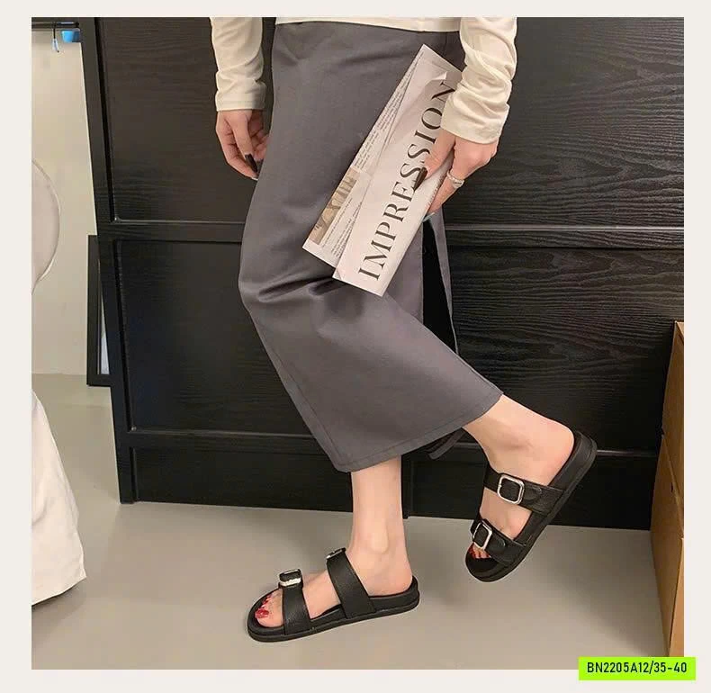 DÉP SANDAL 2 QUAI NGANG NỮ