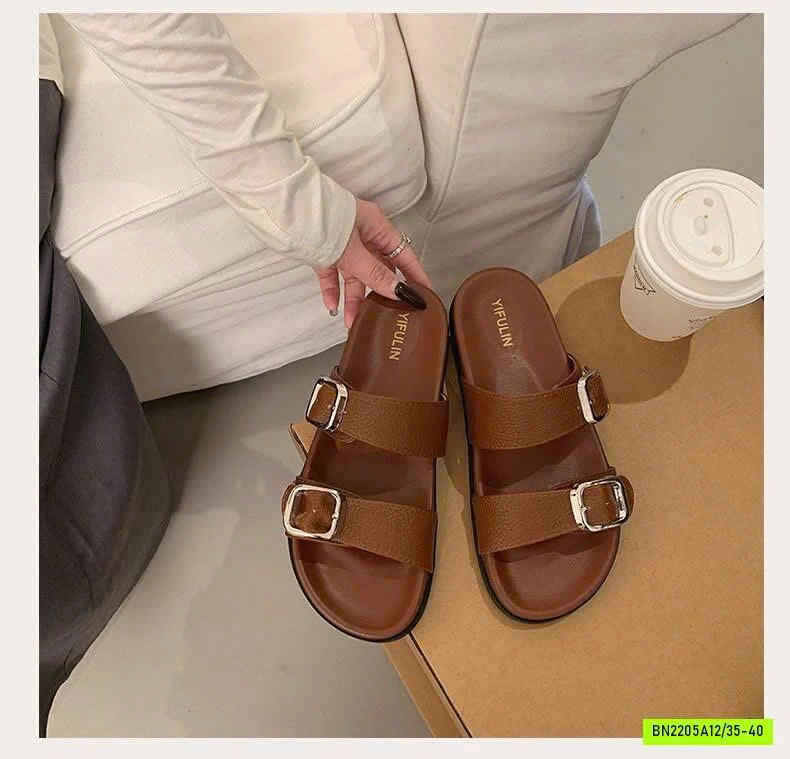 DÉP SANDAL 2 QUAI NGANG NỮ