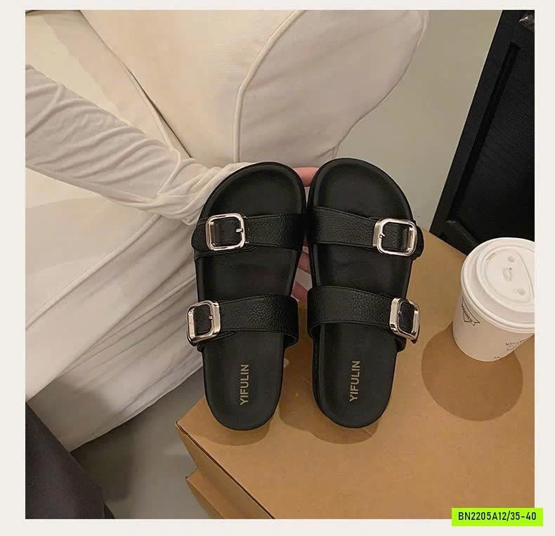 DÉP SANDAL 2 QUAI NGANG NỮ