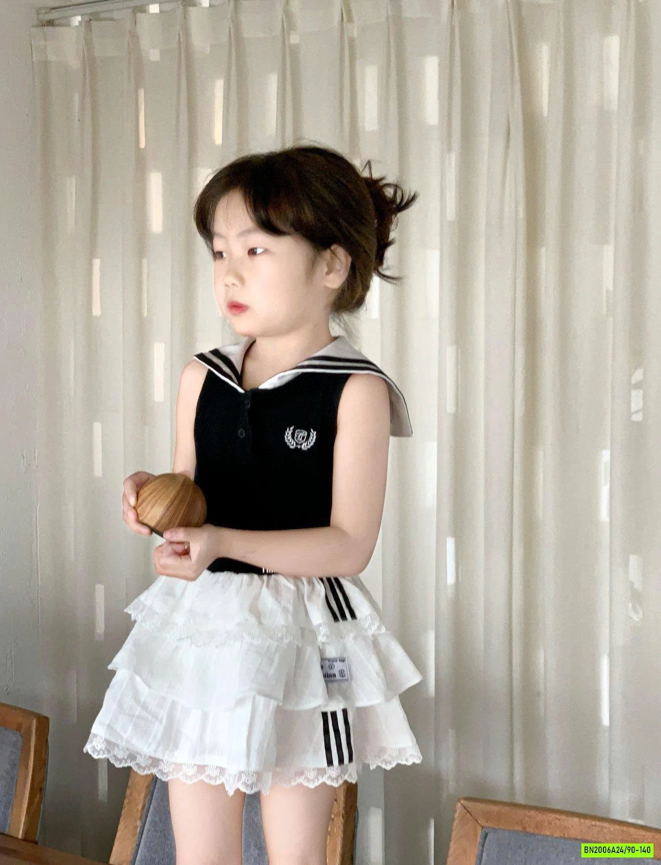 ÁO THỦY THỦ MIX CV REN XẾP TẦNG