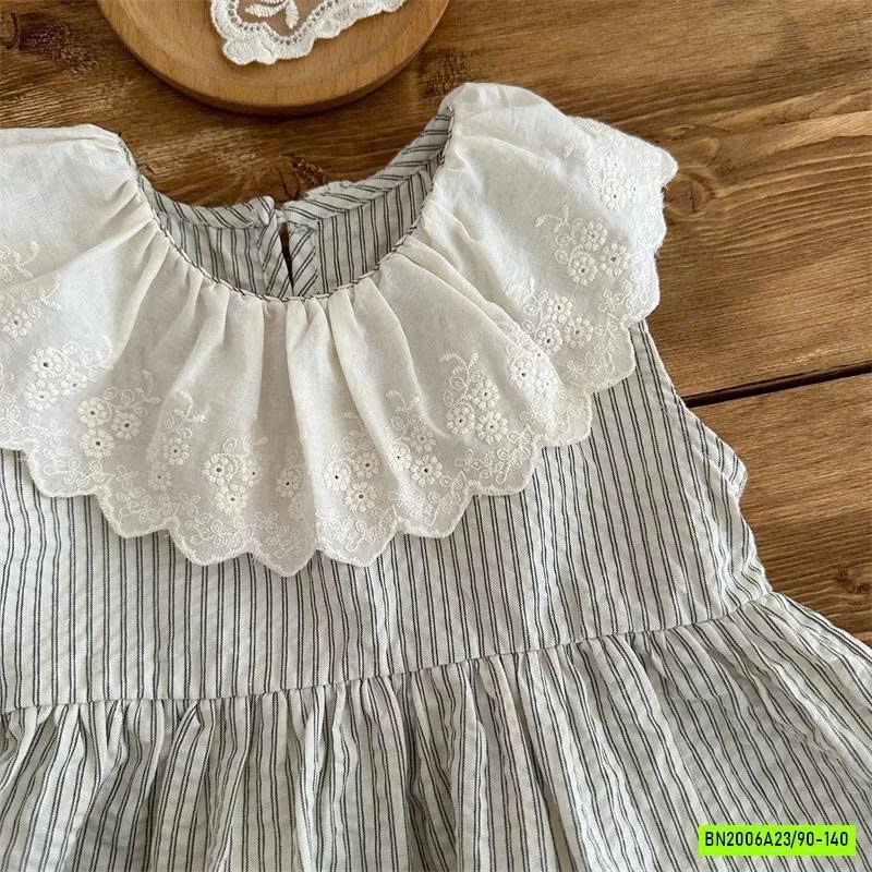 SÉT BBD SỌC VIỀN REN