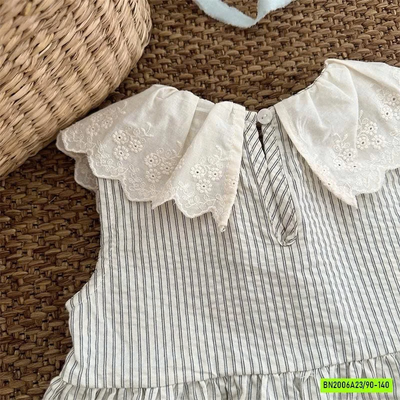 SÉT BBD SỌC VIỀN REN