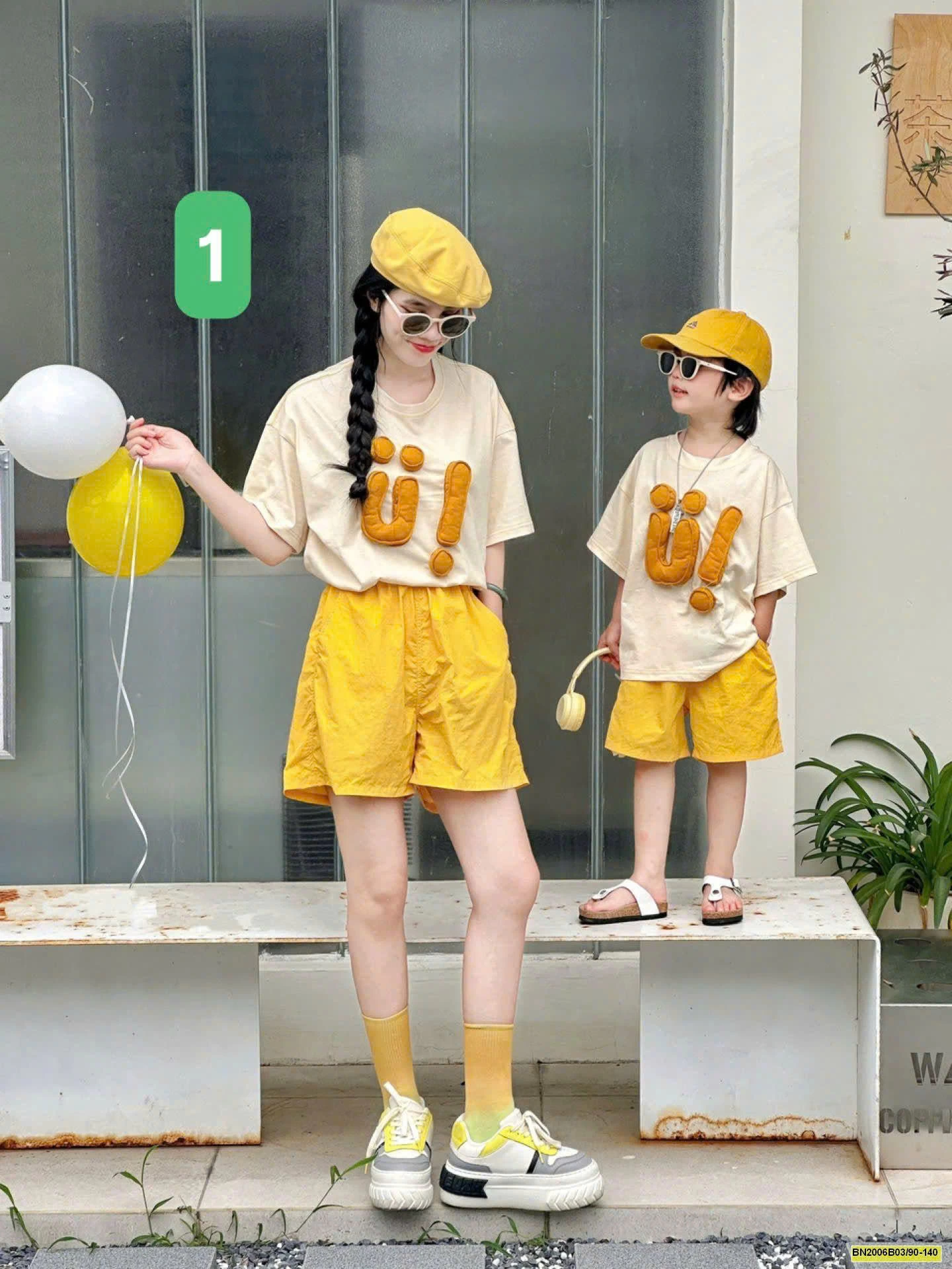 SET BỘ ĐÔI CỘC TAY CHO MẸ VÀ BÉ