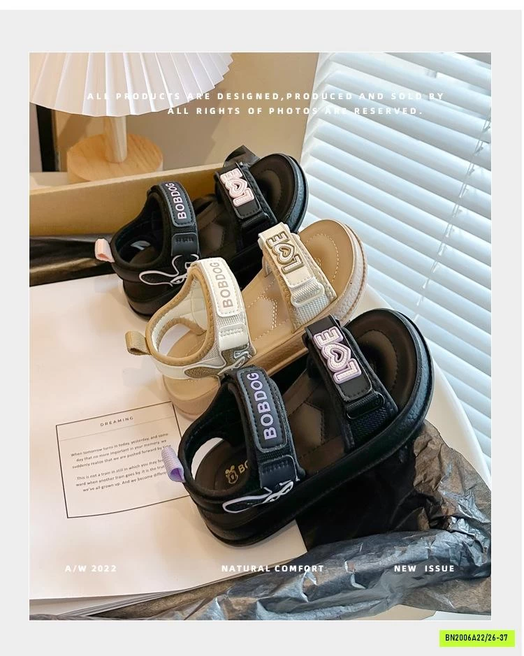 SANDAL LOVE BÉ GÁI