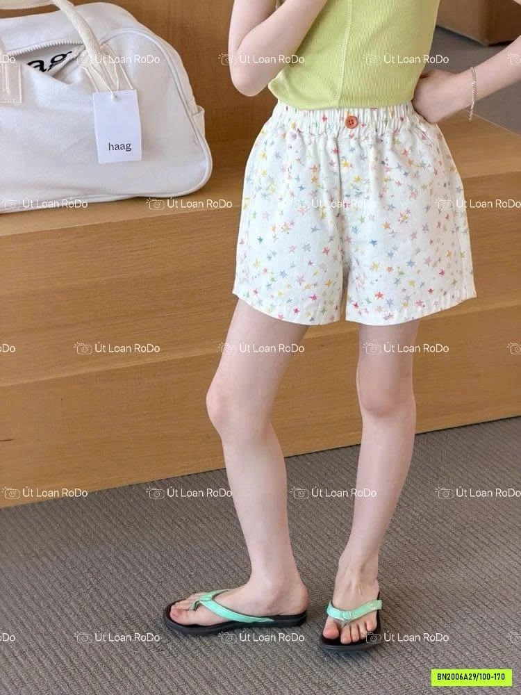 SHORT THÔ SẮC MÀU 26D041 AMBB