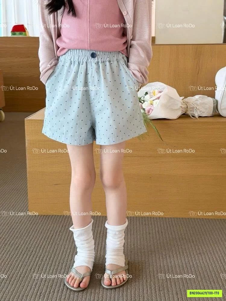 SHORT THÔ SẮC MÀU 26D041 AMBB