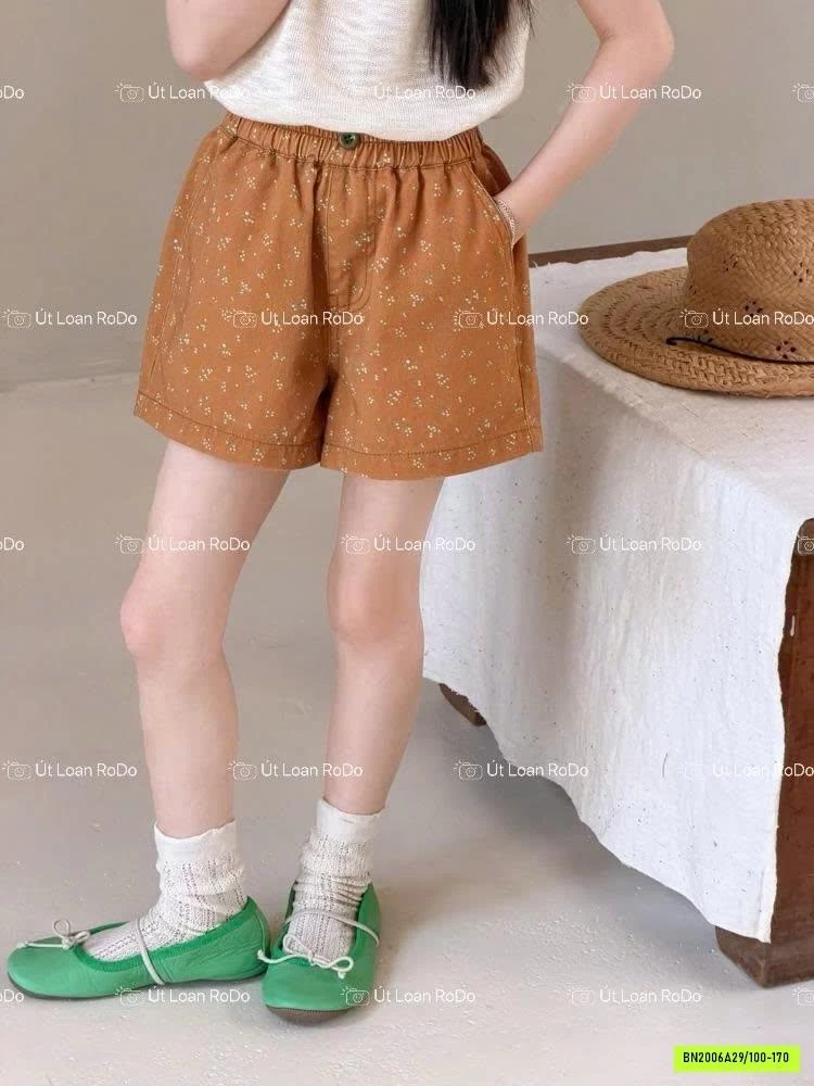 SHORT THÔ SẮC MÀU 26D041 AMBB