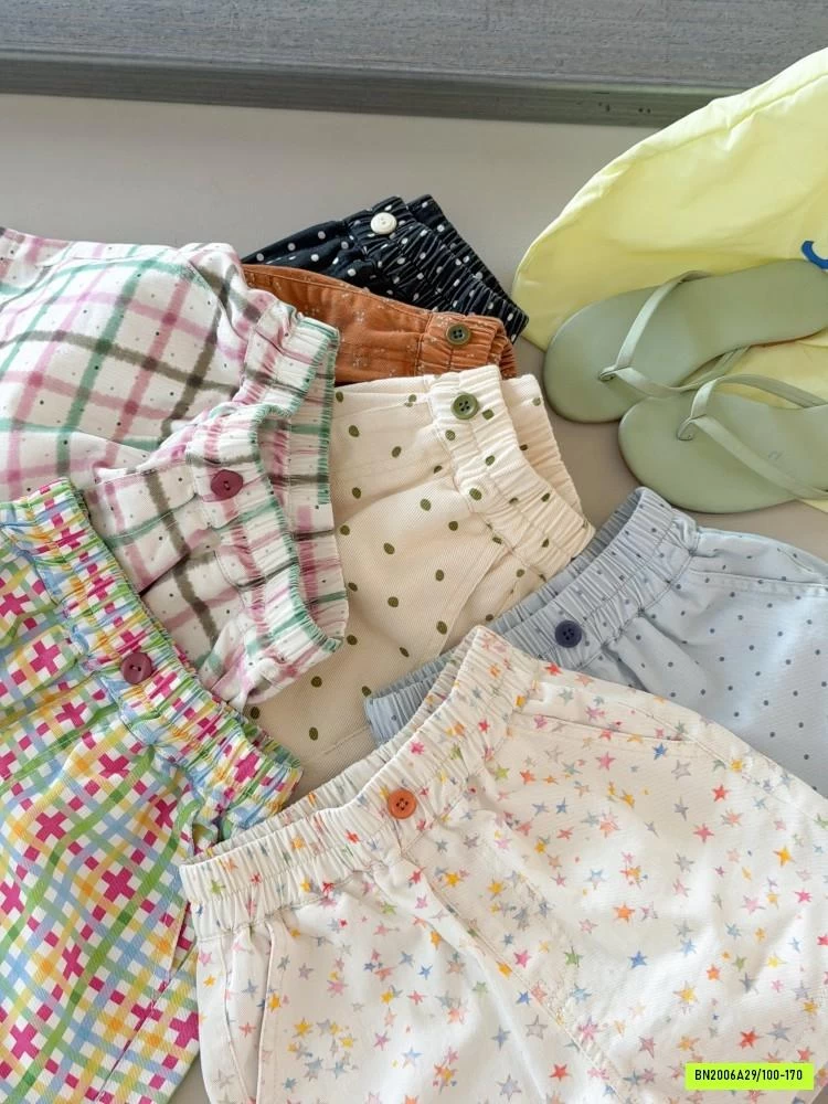 SHORT THÔ SẮC MÀU 26D041 AMBB