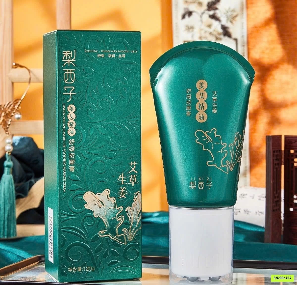 LĂN TINH DẦU MASSAGE VAI GÁY