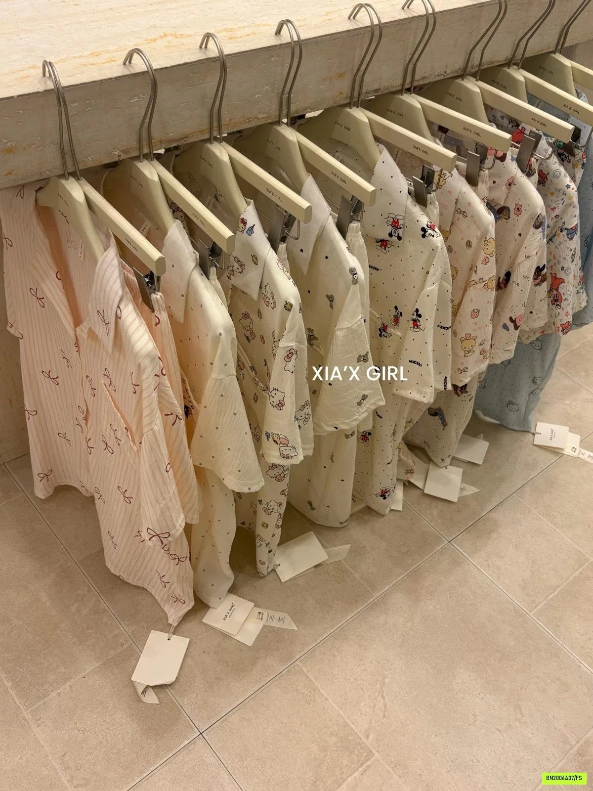 PIZAMA CỘC HOẠT HÌNH XIAGIRL