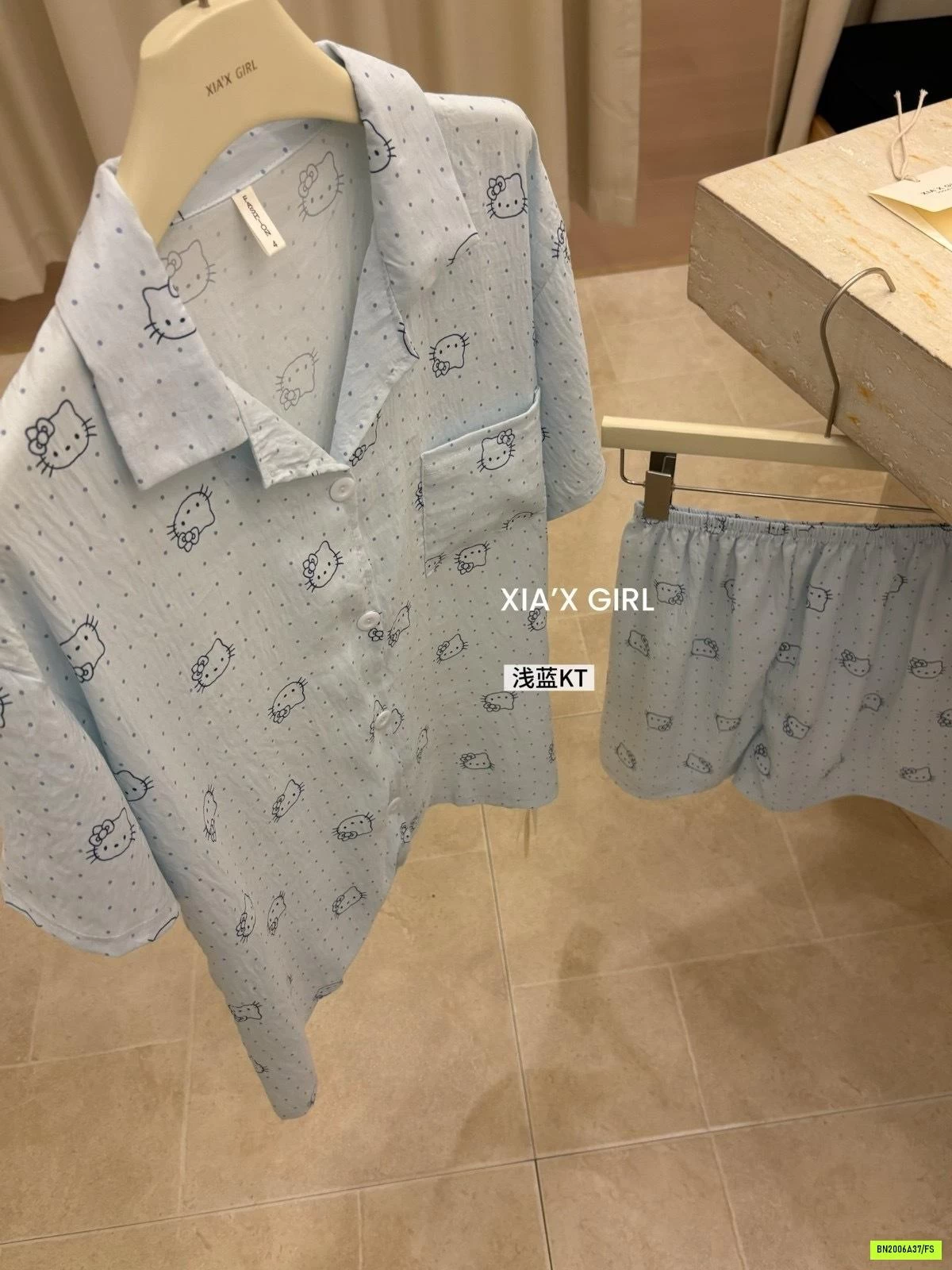 PIZAMA CỘC HOẠT HÌNH XIAGIRL