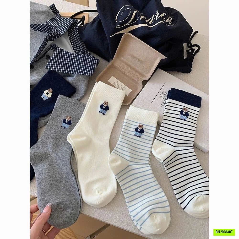 SET 10Đ TẤT GẤU HÀN QUỐC