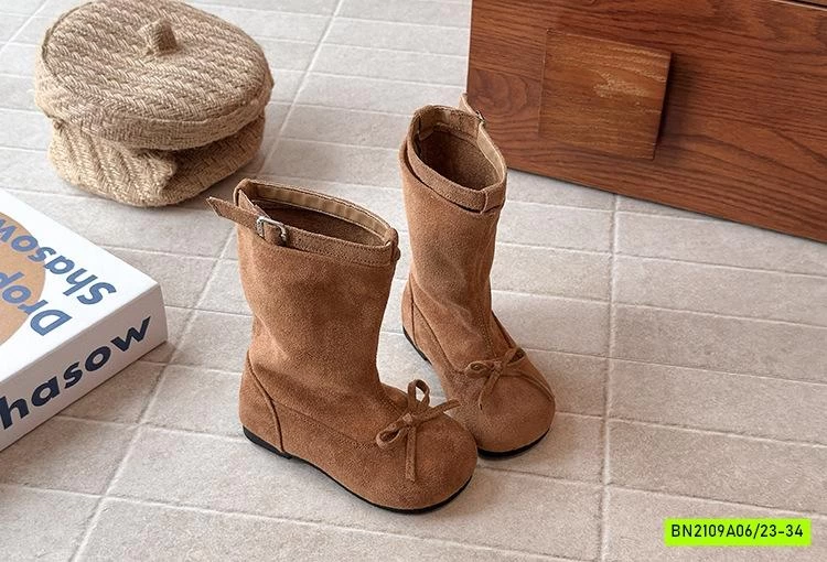 BOOT DA LỘN GẮN NƠ CỔ CAO