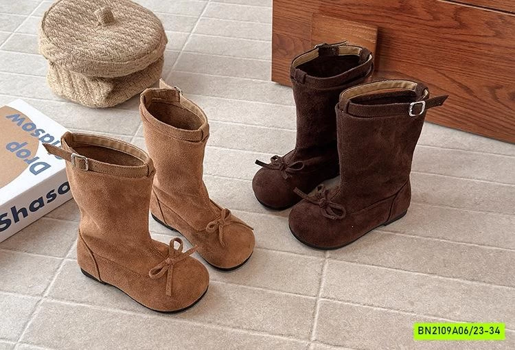 BOOT DA LỘN GẮN NƠ CỔ CAO