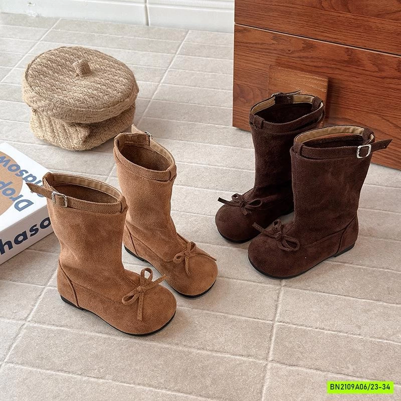 BOOT DA LỘN GẮN NƠ CỔ CAO