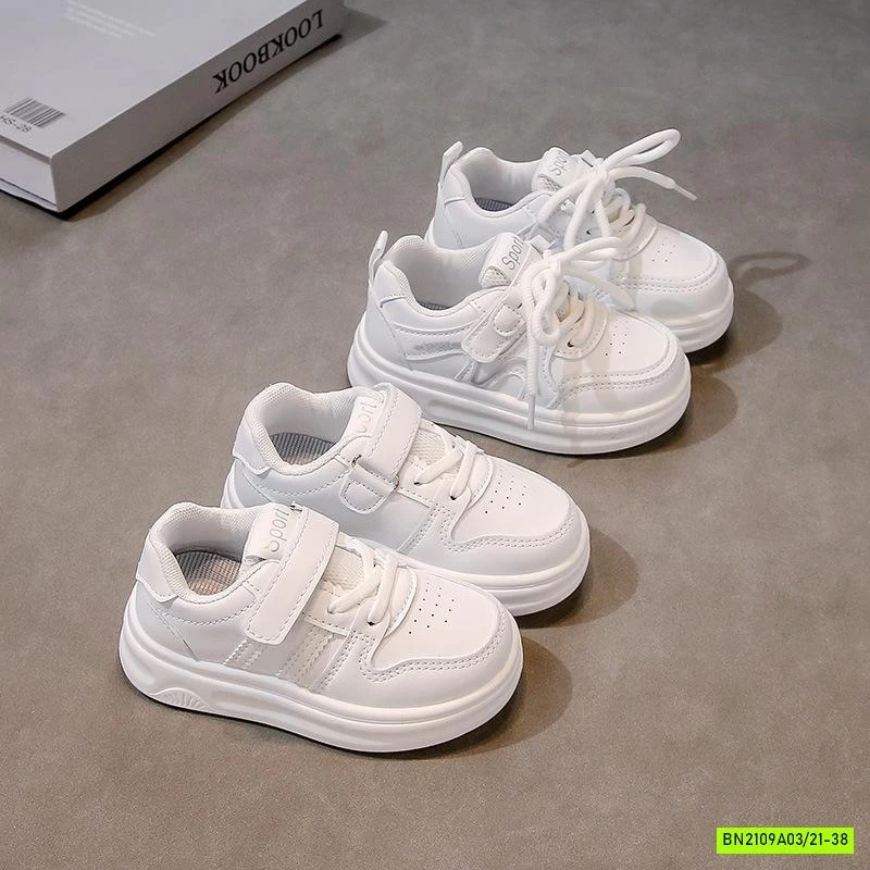 GIÀY THỂ THAO TRẮNG ĐẾ BÁNH MẬY