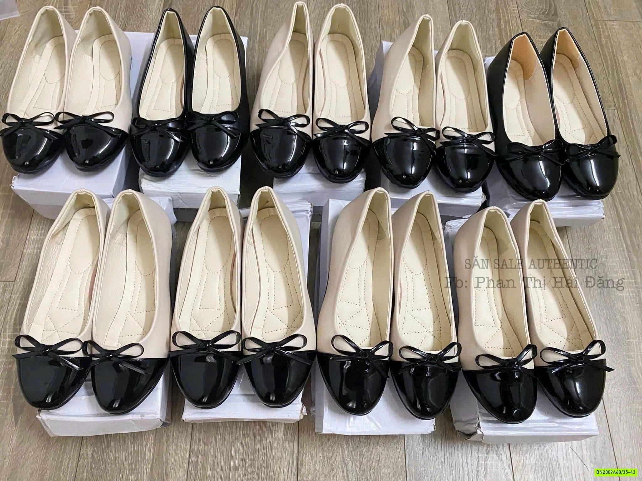 GIÀY BỆT NƠ NỮ