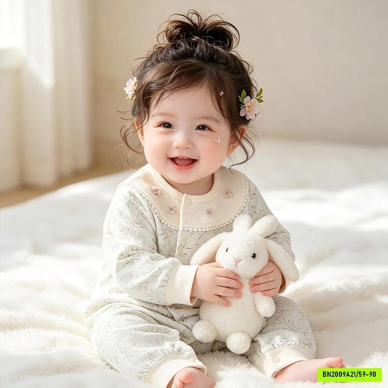 BODY NỈ THÊU BÉ GÁI XINH XẮN