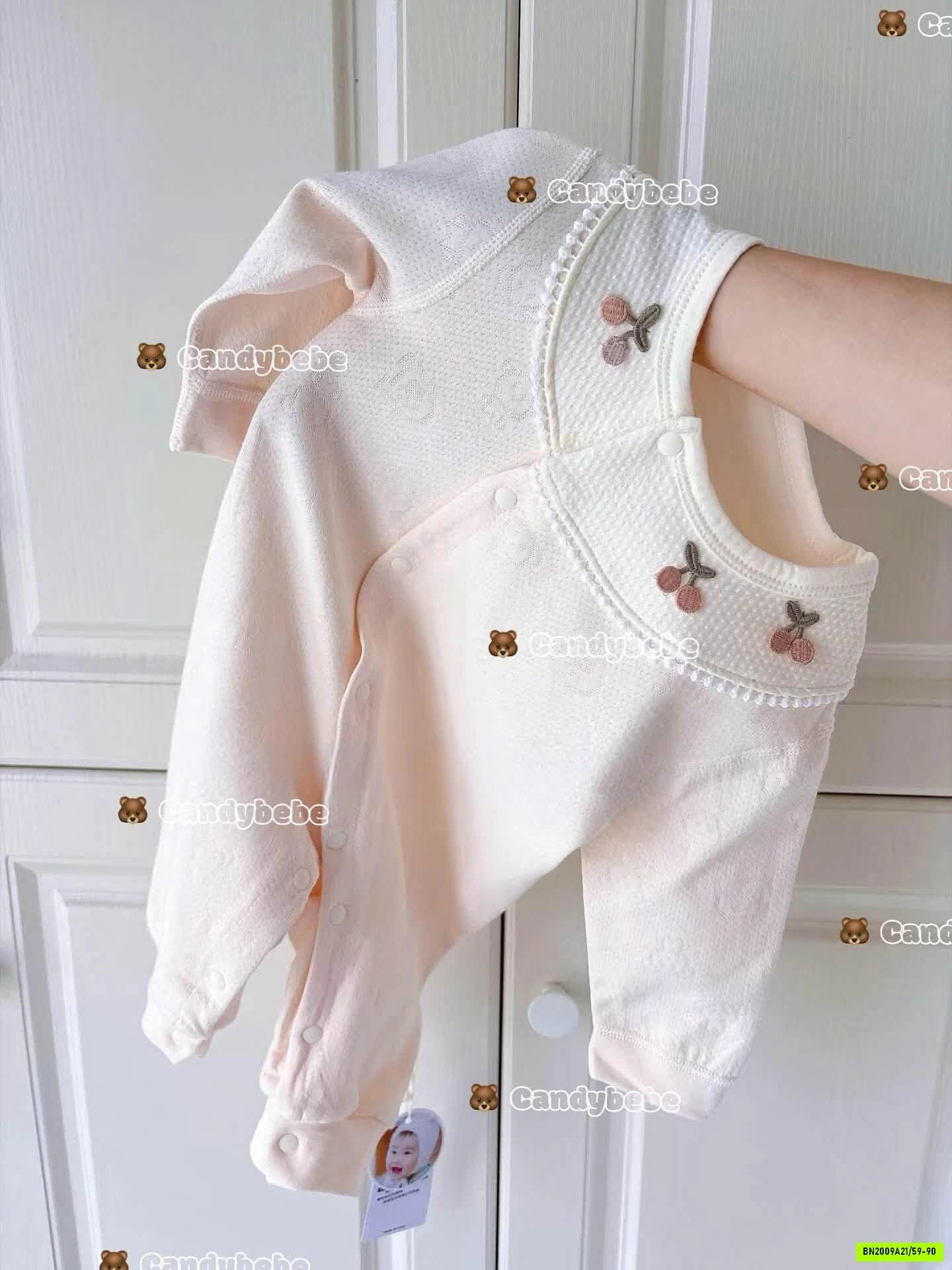 BODY NỈ THÊU BÉ GÁI XINH XẮN