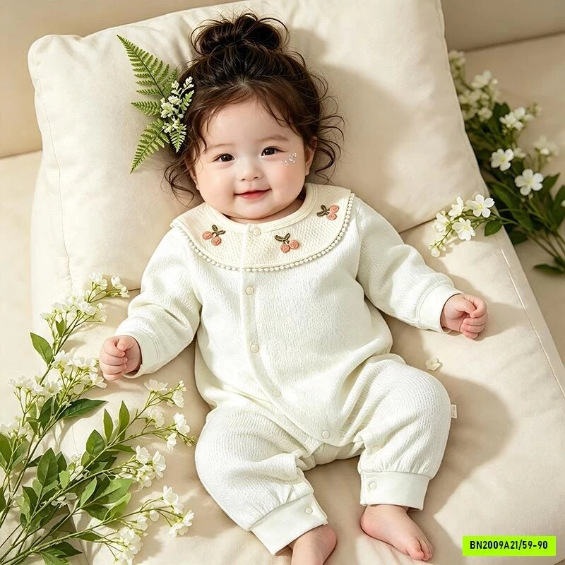BODY NỈ THÊU BÉ GÁI XINH XẮN