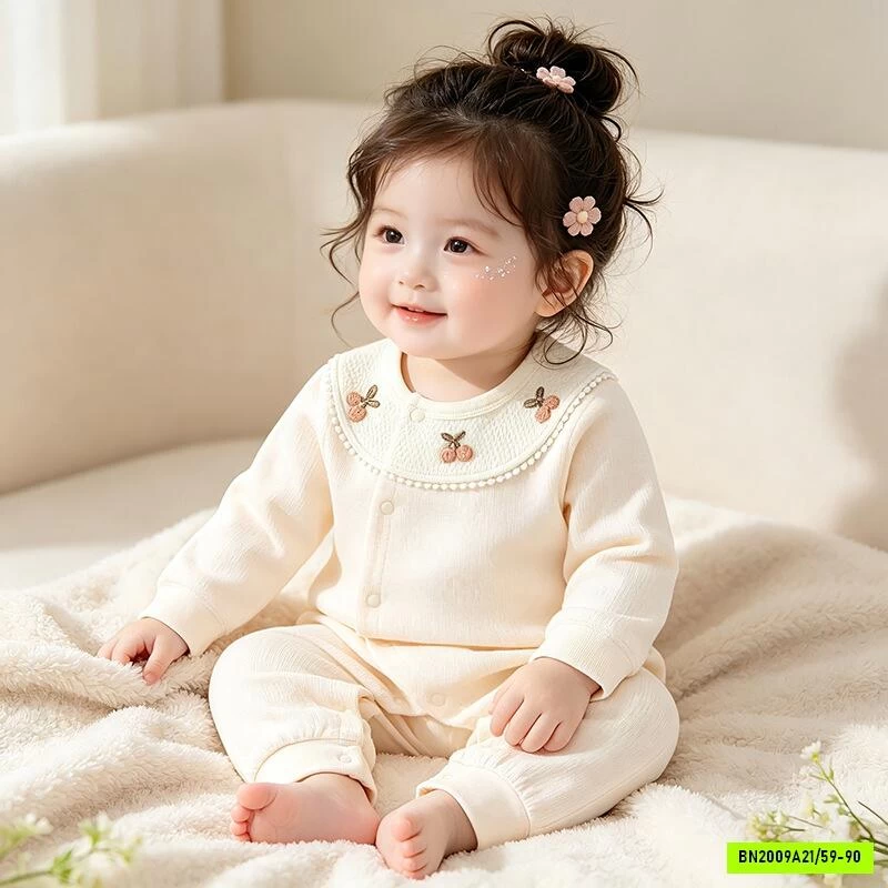 BODY NỈ THÊU BÉ GÁI XINH XẮN