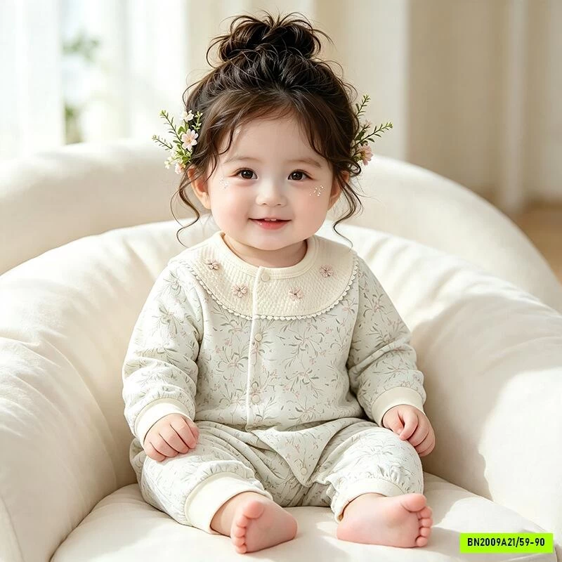 BODY NỈ THÊU BÉ GÁI XINH XẮN