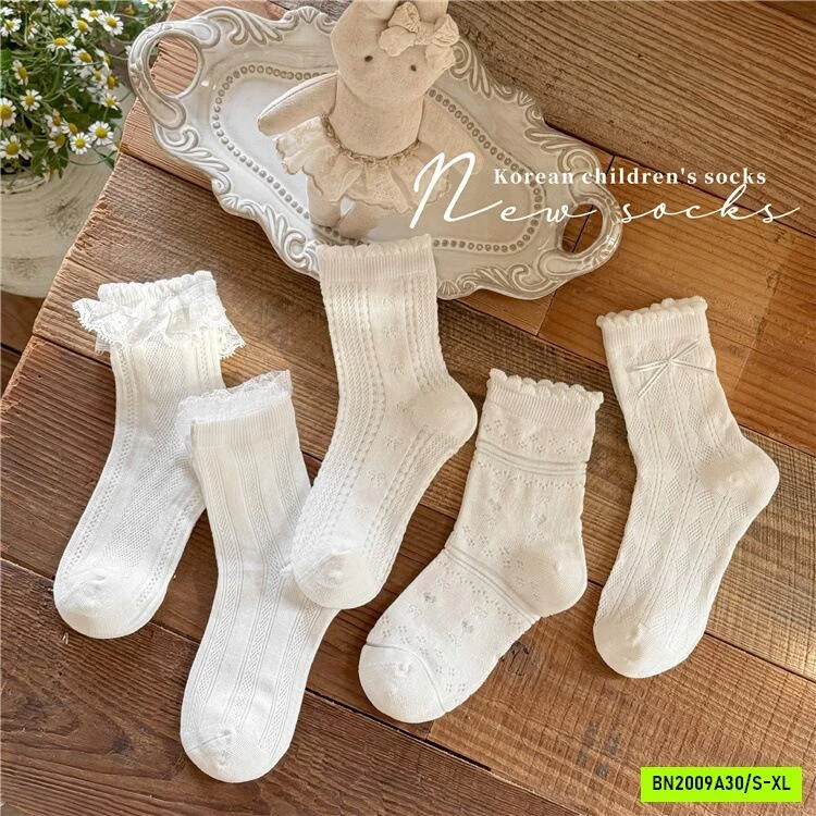 SET 5 ĐÔI TẤT LƯỚI CAO CỔ TIỂU THƯ