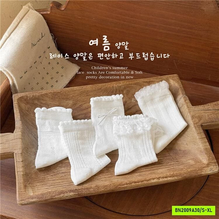 SET 5 ĐÔI TẤT LƯỚI CAO CỔ TIỂU THƯ