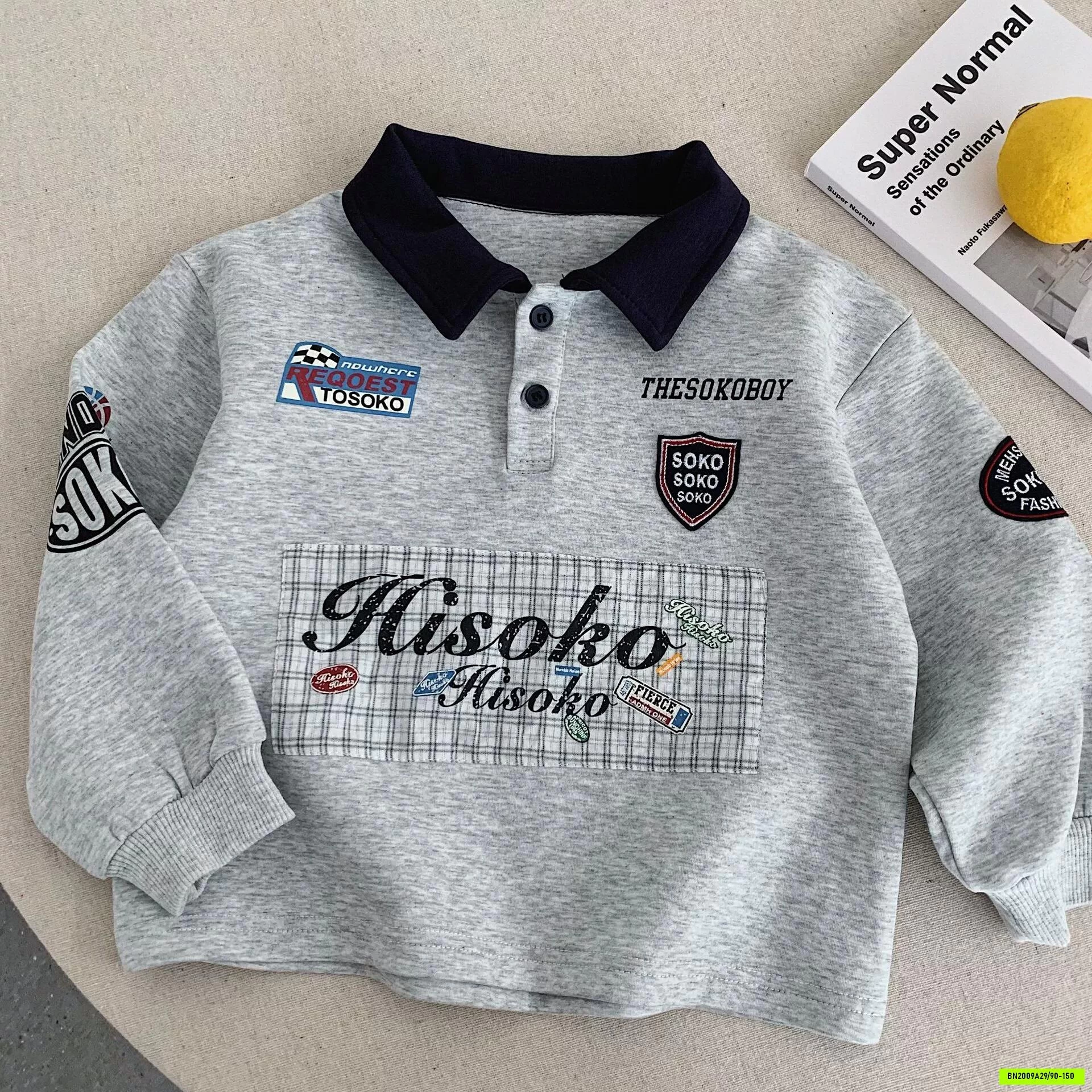 POLO PHỐI MÀU CỔ CÁ TÍNH