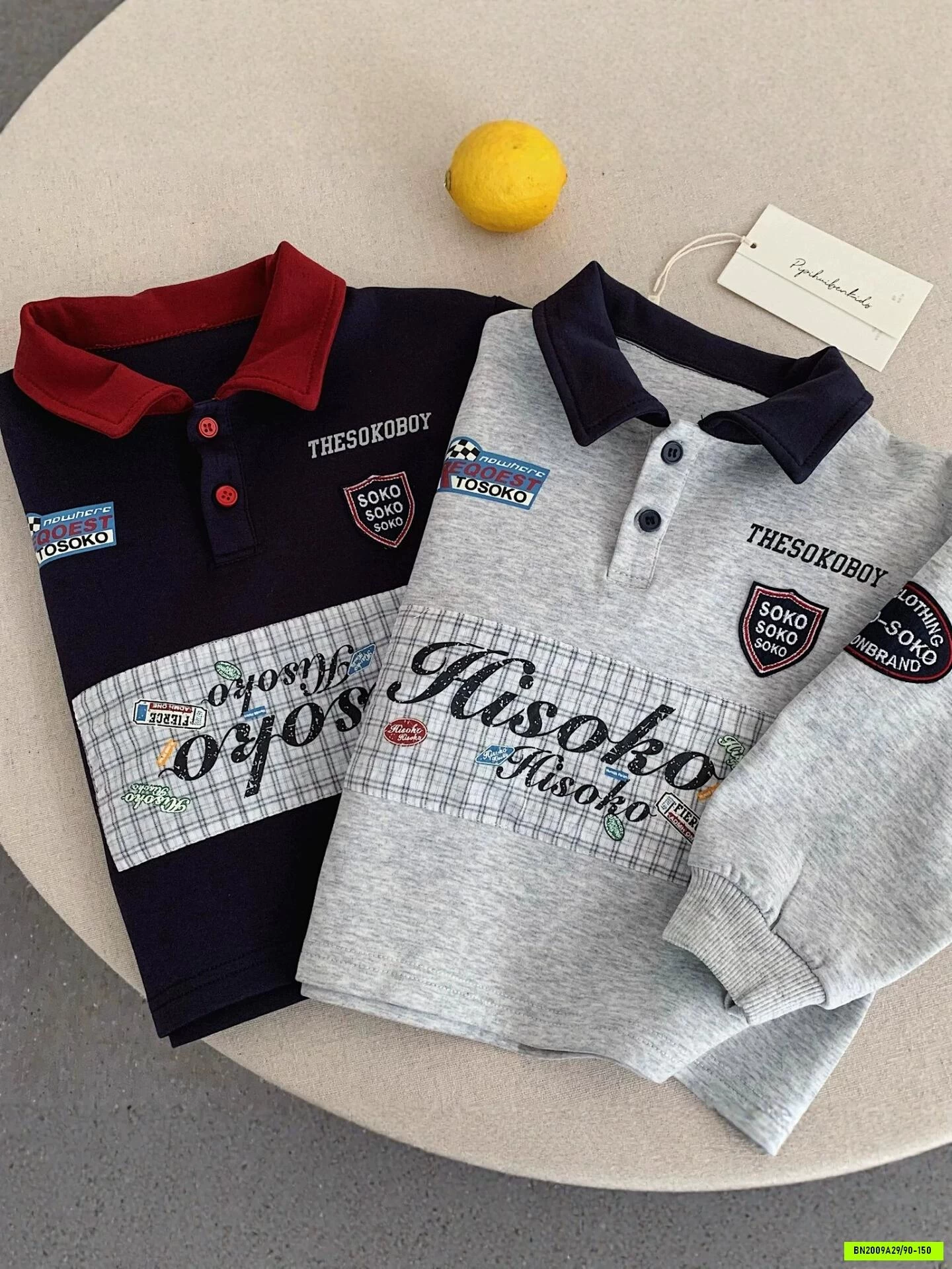 POLO PHỐI MÀU CỔ CÁ TÍNH