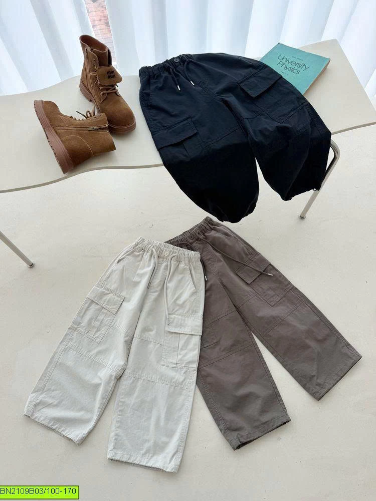 QUẦN THÔ TÚI BÊN DÂY RÚT 26E126 AMBB MẪU MỚI