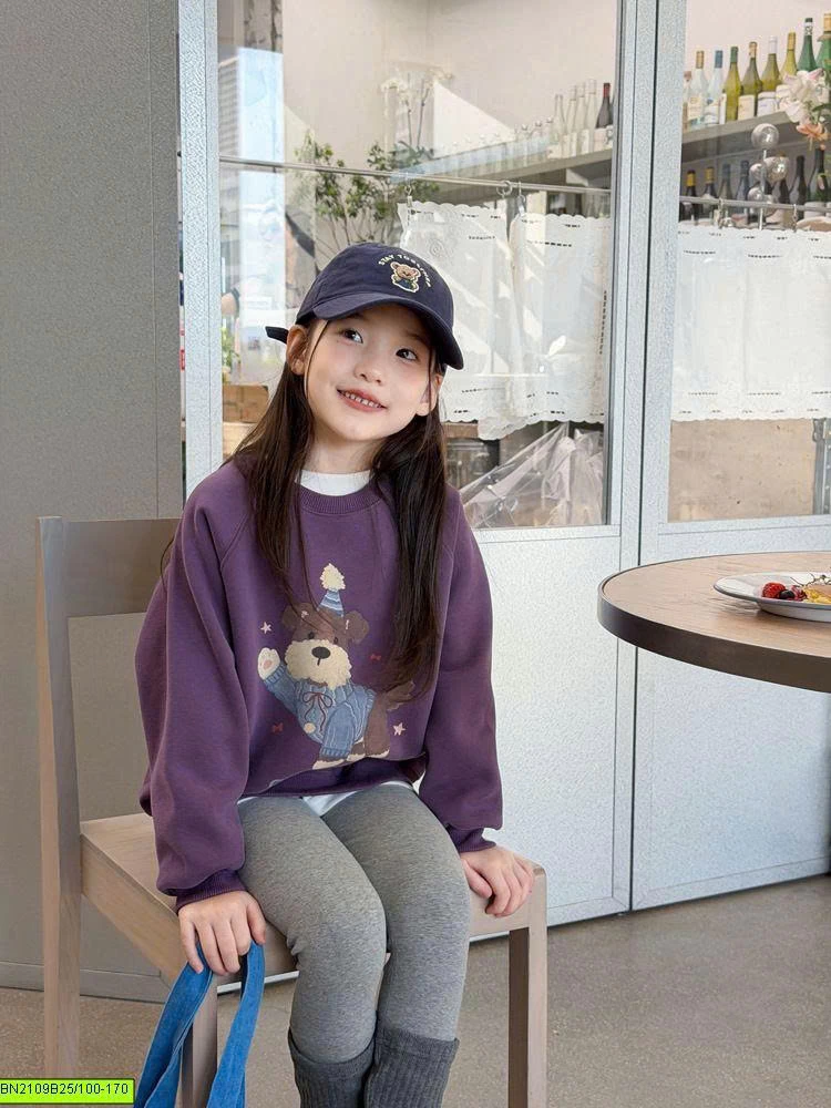 ÁO NỈ IN HÌNH LÓT LÔNG 26F061