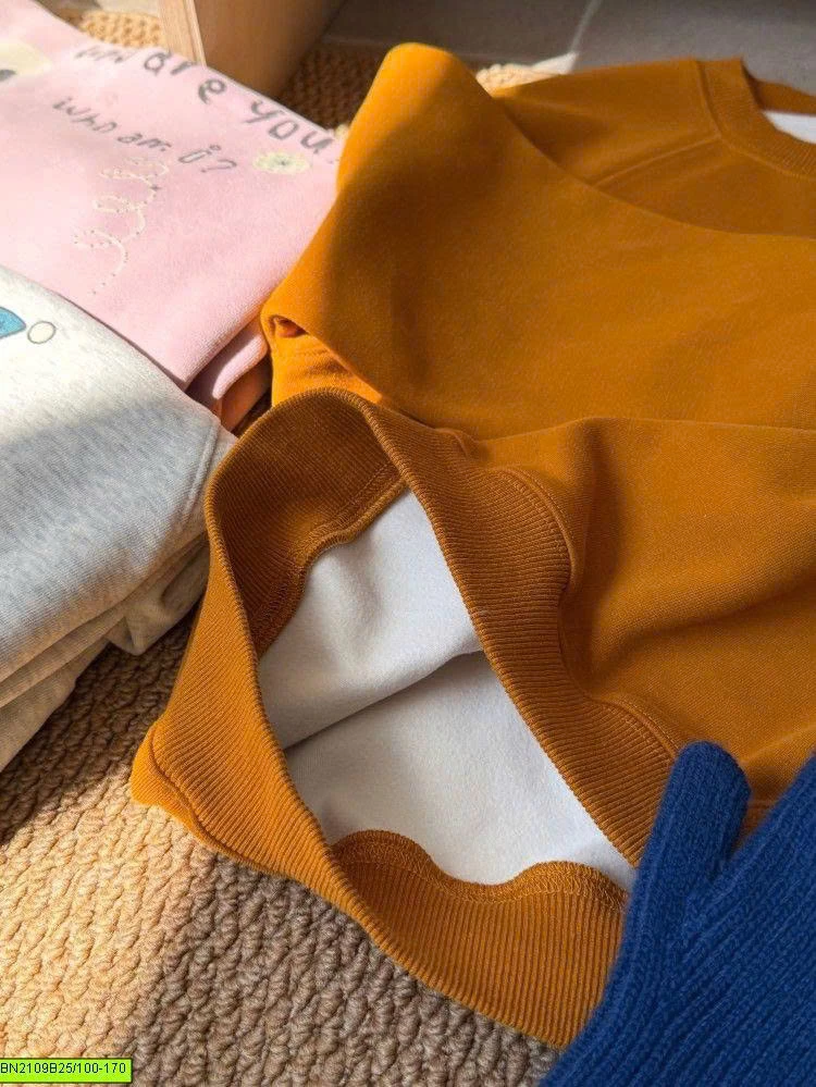 ÁO NỈ IN HÌNH LÓT LÔNG 26F061