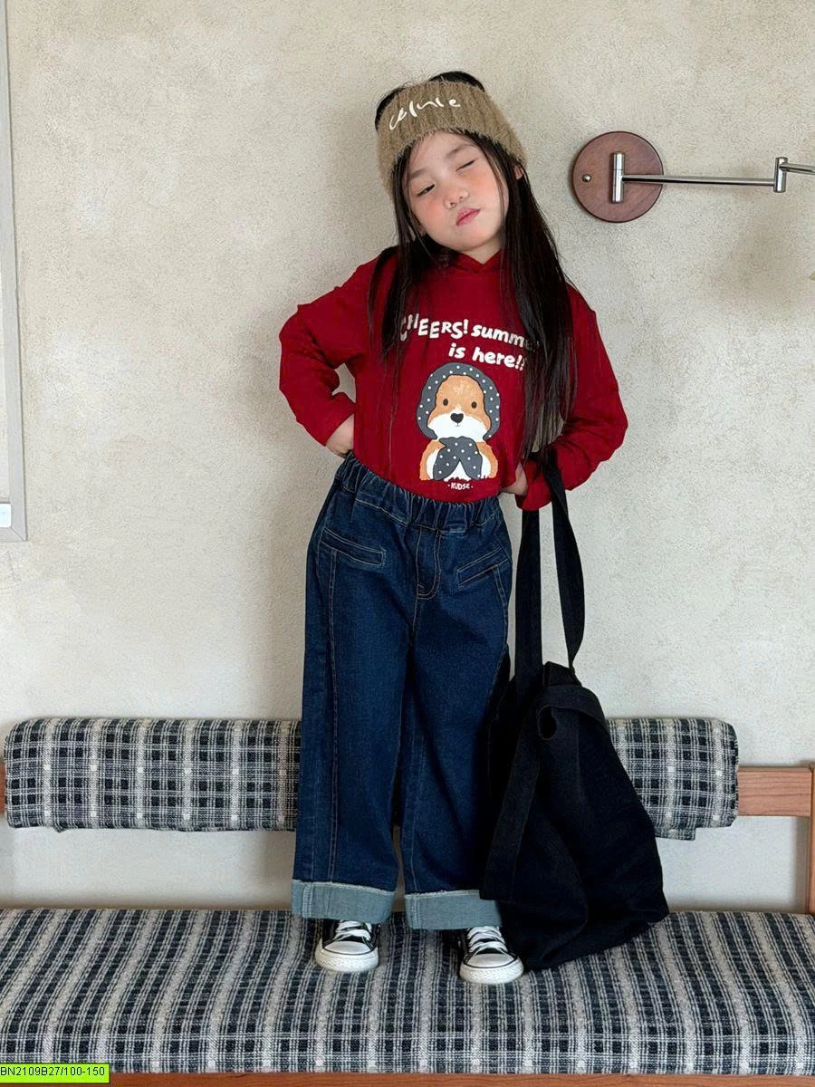 ÁO HOODIE MỎNG HỌA TIẾT DỄ THƯƠNG YUKID