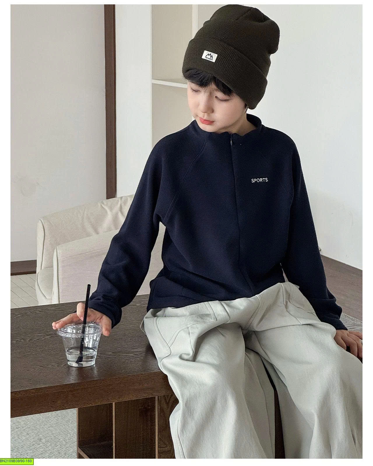 ÁO NỈ LÔNG GIỮ NHIỆT AOAOKIDS